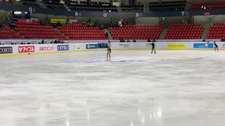 Alina ZAGITOVA FS practice 2/11/2019 Internationaux de France 2019