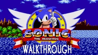 Sonic The Hedgehog Sega Genesis Longplay/ Walkthrough