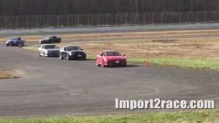 Z06 vs Silvia vs GTO vs 3000GT VR4 vs Mustang Track Battle