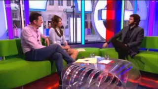 Josh Groban talks about Celine - The One Show - 20th April 2015