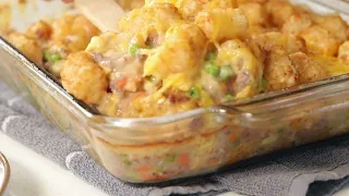 BEST Tater Tot Casserole