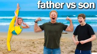 Father vs Son Extreme Photo Challenge