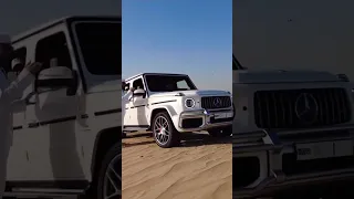 Sheikh Mohammed Bin Rashid Al Maktoum Dubai King Desert Safari In G63 Gwagon #g63amg #sheikh #dubai