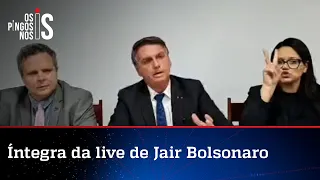 Íntegra da live de Jair Bolsonaro de 07/04/22: Em defesa da classe média