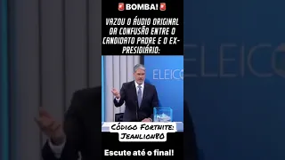 Vazou áudio original do debate da confusão entre candidato Padre e Lula. VEJA ATÉ O FINAL #shorts