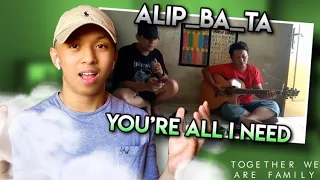 Alip_Ba_Ta | You’re All I Need - White Lion | FingerStyle Cover | Reaction Video