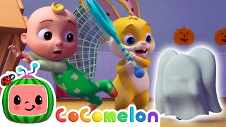 How to Catch Ghosts at Emmy's Costume Party! | CoComelon Animal Time - Learning with Animals