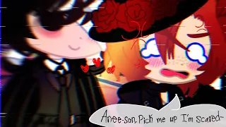 Dazai uses pick-up lines on Chuuya, but it's suicidal||bsd||soukoku|| Gacha Club