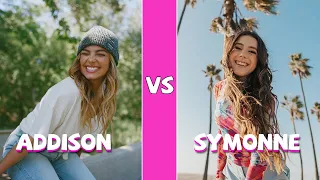 Addison Rae Vs Symonne Harrison TikTok Dances Compilation