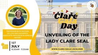 Clare College Gala Day 2023 - Professor Ruth Watson, Crowds in World History