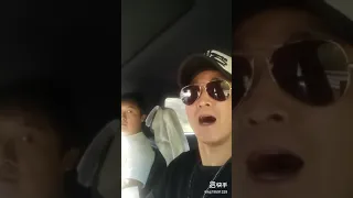 Kenny Ho Singing on the road trip #KennyHo #何家勁 #展昭