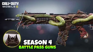 😍 New Best BP Guns in Season 4 CODM - Iron Sights & Gameplay