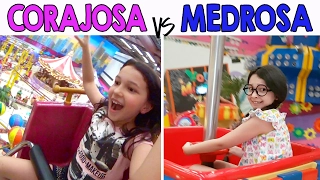 OURAGEOUS VS AFRAID 4 - On the Shopping Playground | Luluca