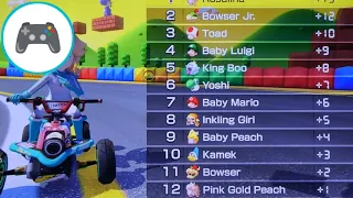 Mario Kart 8 Deluxe - Princess Rosalina in SNES Mario Circuit 3