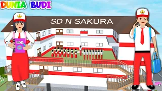 Rumah Yuta Jadi Sekolah Baru SD Bertingkat 😍 Yuta Mio Jadi Murid Ikut Upacara