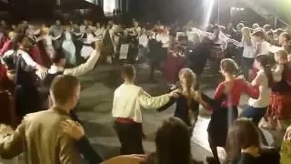 Enotita Greek Dance Group and Mashala Doza. EtnoSvit Festival, Kyiv, Ukraine - May 2016 (4)