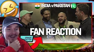 CRAZY FANS at INDIA v PAKISTAN | TGC Sidemouth REACTION!