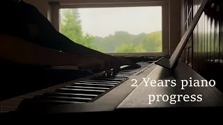 2 Years self taught Piano progress