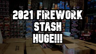 2021July 4th Firework Stash (HUGE)