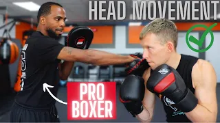 Easy Drill To Help Improve Slipping Skills ft. Pro Boxer
