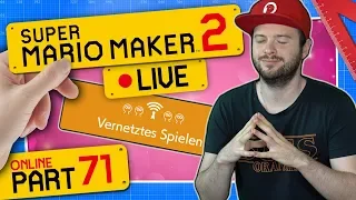 🔴 SUPER MARIO MAKER 2 ONLINE 👷 #71: Nach Messe Zürich weiter kuscheln