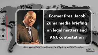Former President Zuma's media briefing
