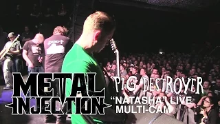 PIG DESTROYER "Natasha" Exclusive Live at TEMPLES FEST | Metal Injection