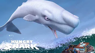 MOBY DICK ALL TRAILER MOVIE SHORTS COMPILATION THROUGH THE YEARS - Hungry Shark Evolution