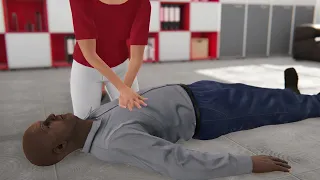 Hands-Only CPR Extended – Man (International English)