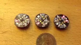 ATTiny10-based Animated Necklace Pendant