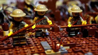 Lego WW1 - Trenches of Hell - stop motion