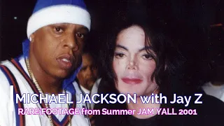 Extra Rare  Michael Jackson with Jay z at Summer Jam Yall 2001