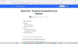 Basics 06 - Function Composition and Pipeline - F# - Think Functionally