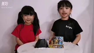 KOKO Team plays Unboxing The Treasure X Fire Vs Ice Volcano