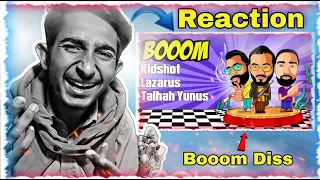 Booom - Kidshot | Lazarus | Talhah Yunus (official audio) Pord by Basshole | Reaction