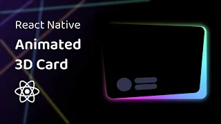 Animated 3D Card in React Native (Reanimated and Skia)