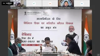 Post Budget Webinar on Education & Skill Sector - Presentation of Report by each Sub-Group