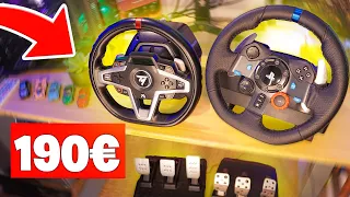 LE MEILLEUR VOLANT pour DÉBUTER la CONDUITE 😯 Thrustmaster t248 VS Logitech G29 (Incroyable 😍)