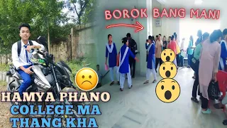 Hamya phano college thangkha 😌 new kokborok motovlog @CHWLASA_RIDER