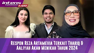 LIVE! Ditanya Soal Thariq Halilintar Dan Aaliyah Massaid Ingin Menikah, Ini Respon Reza Artemevia