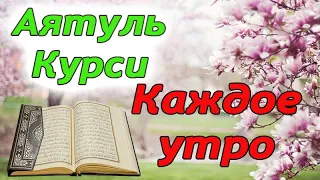 СЛУШАЙТЕ АЯТ АЛЬ КУРСИ КАЖДОЕ УТРО - ЗАРЯЖАЕТ ИМАН НА ВЕСЬ ДЕНЬ, ЗАЩИЩАЕТ ОТ ВСЕГО ПЛОХОГО