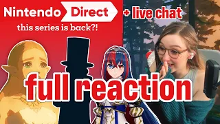 NINTENDO DIRECT 2/8/2023 LIVE REACTION + PRE DIRECT CHAT