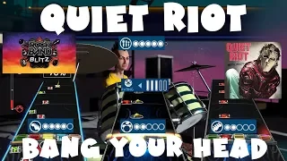 Quiet Riot - Bang Your Head (Metal Health) - Rock Band Blitz Expert Full Band