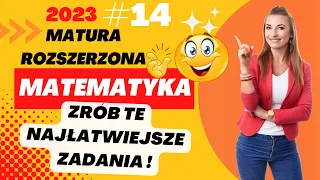 Zrób te najprostsze zadania! - matura rozszerzona matematyka 2023 #14