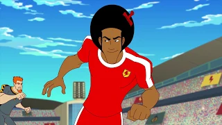 Supa Strikas Español - Lobo en ropa de entrenador - Mejores Goles