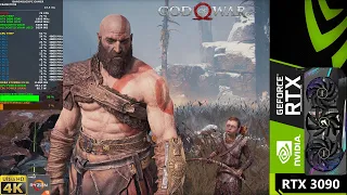 God Of War Ultra Settings DLSS 4K | RTX 3090 | Ryzen 9 5950X