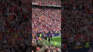 Varane Old Trafford Reception Manchester United Leeds 2021 Signing Announced Unveiling Fan Cam View