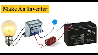Simple Homemade Inverter 12V to 220V || DC to AC Converter DIY