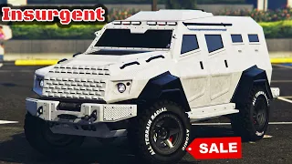 INSURGENT Armored | REVIEW & Best Customization | GTA Online | SALE | THE SAFEST CAR?