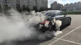 Бернаут Mercedes CLS 219